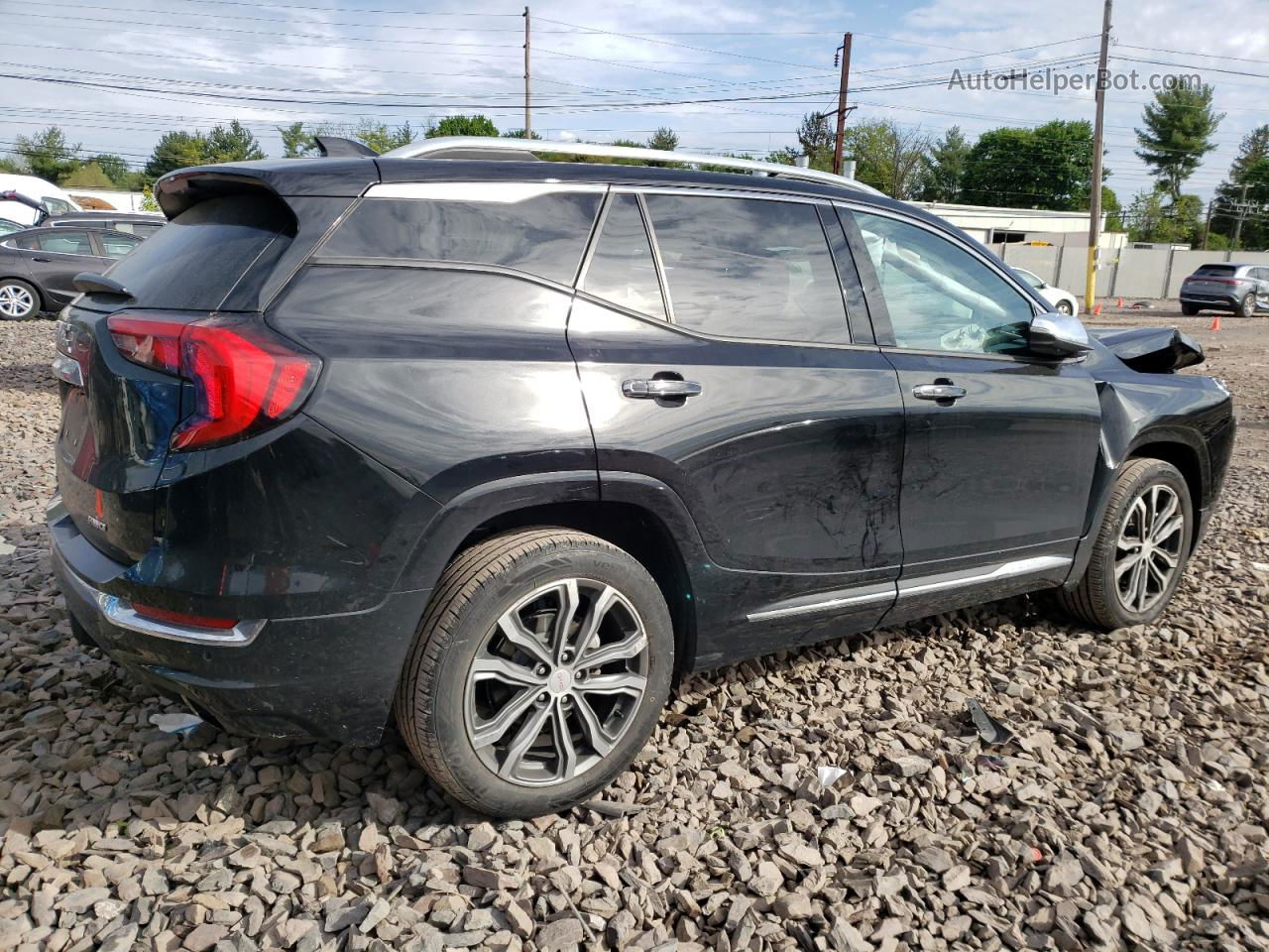 2020 Gmc Terrain Denali Black vin: 3GKALXEX5LL160316