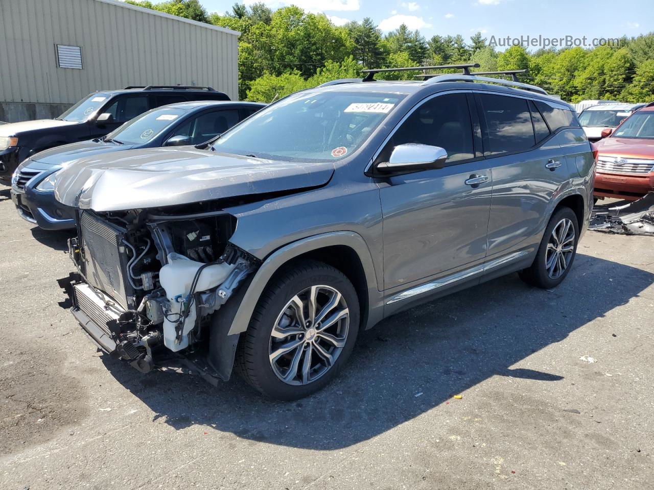 2020 Gmc Terrain Denali Gray vin: 3GKALXEX5LL196684