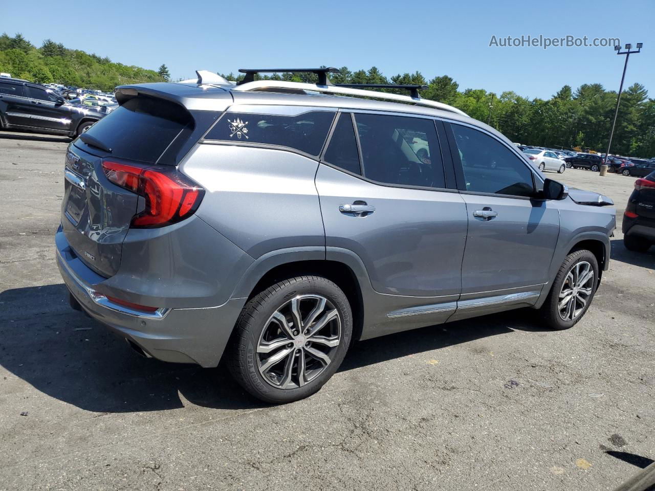 2020 Gmc Terrain Denali Gray vin: 3GKALXEX5LL196684