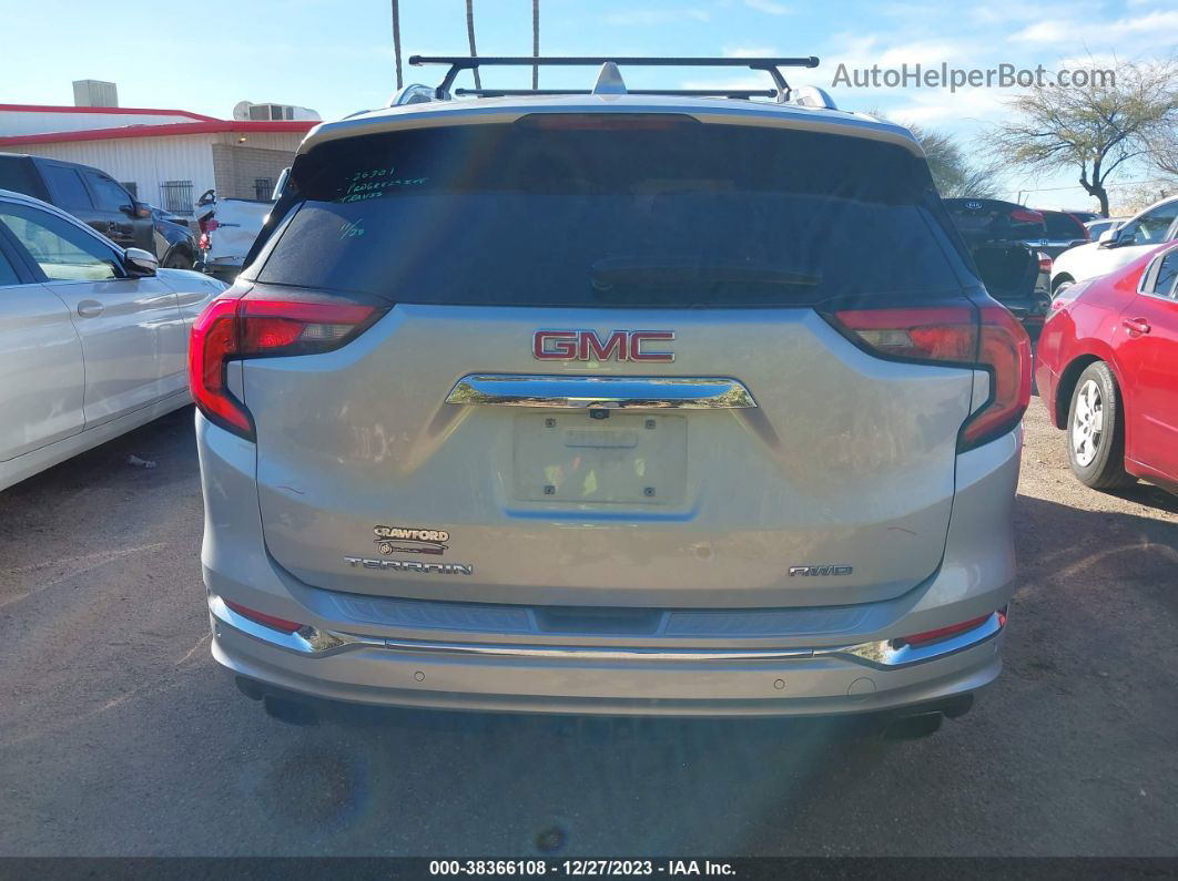 2020 Gmc Terrain Awd Denali Silver vin: 3GKALXEX6LL107009