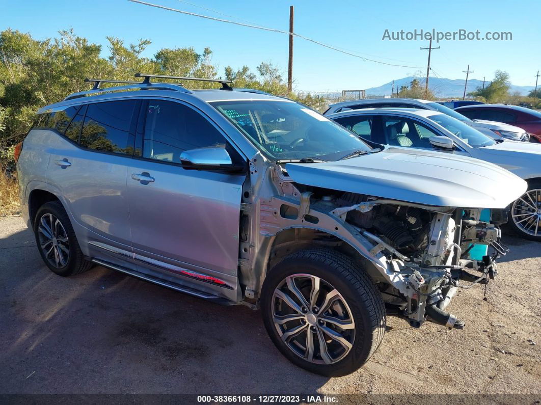 2020 Gmc Terrain Awd Denali Silver vin: 3GKALXEX6LL107009