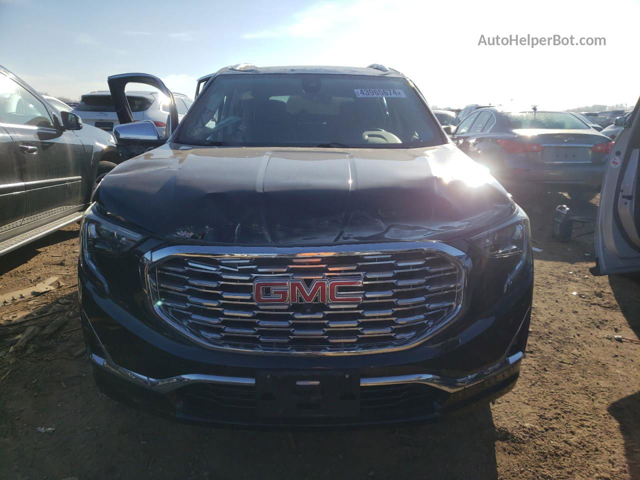 2019 Gmc Terrain Denali Black vin: 3GKALXEX7KL364257