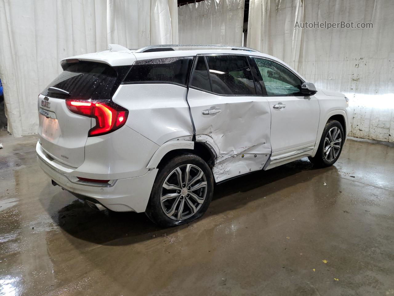 2020 Gmc Terrain Denali White vin: 3GKALXEX7LL327579