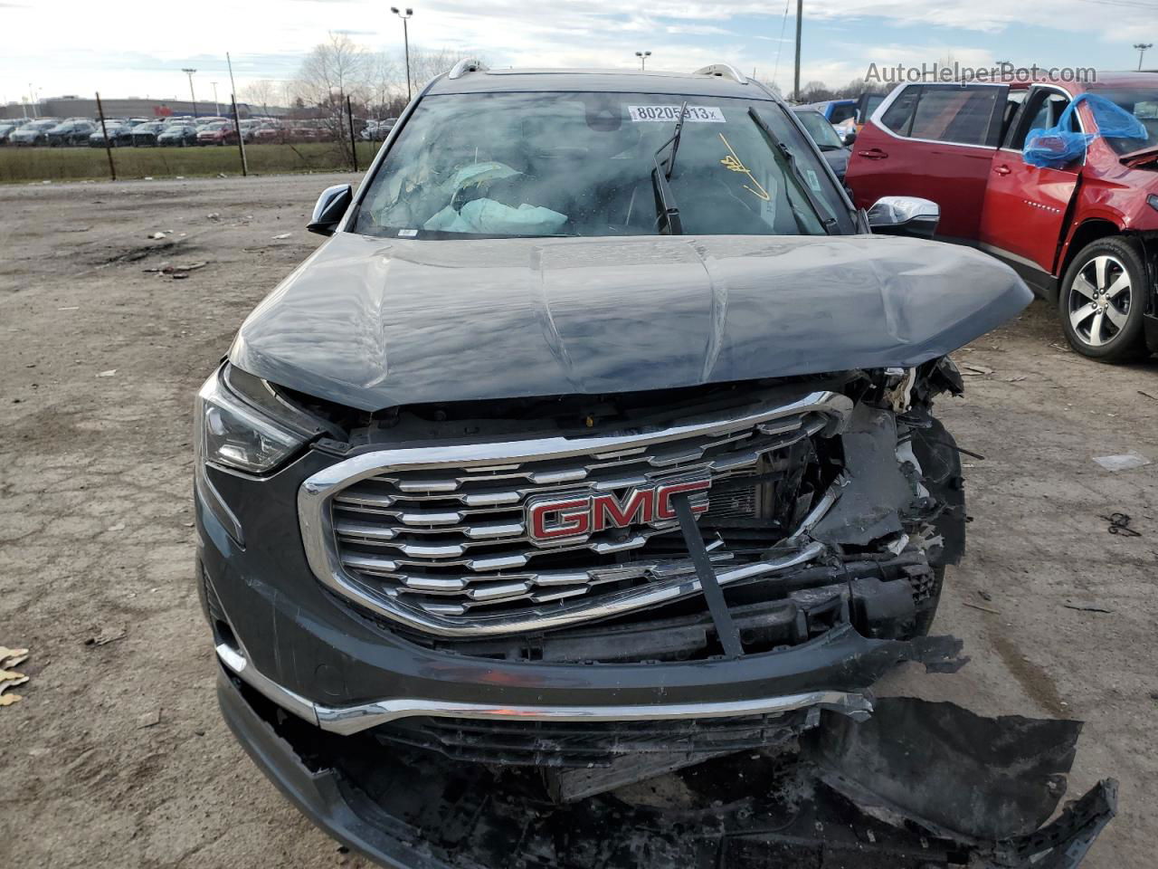 2019 Gmc Terrain Denali Gray vin: 3GKALXEX8KL354403