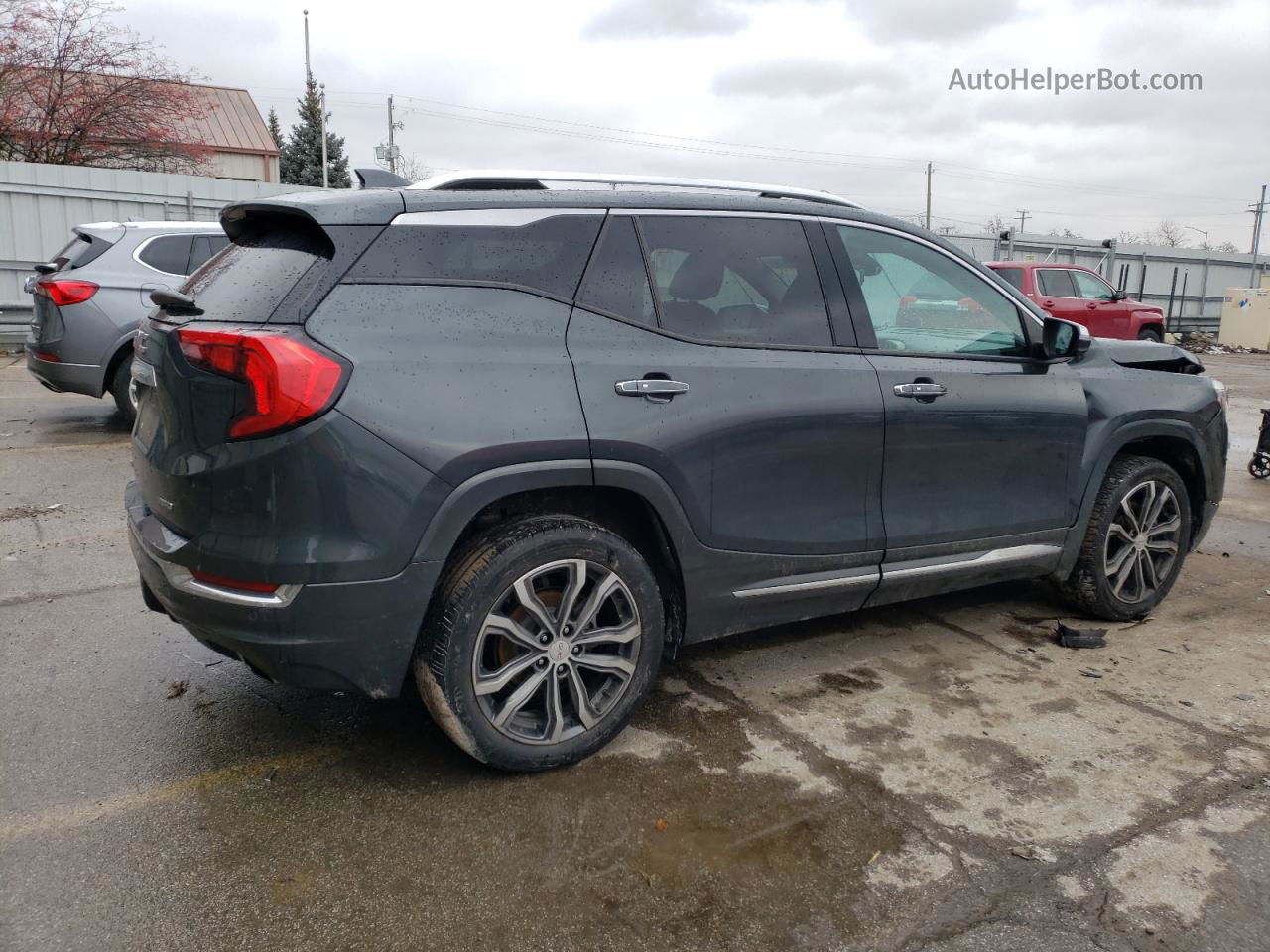 2019 Gmc Terrain Denali Gray vin: 3GKALXEX9KL174248