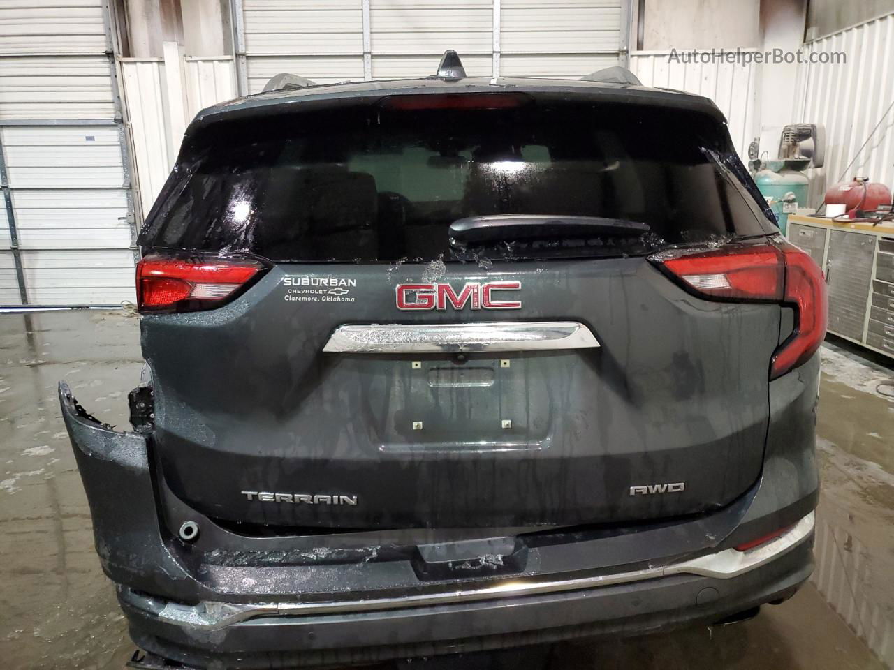 2019 Gmc Terrain Denali Gray vin: 3GKALXEX9KL191194