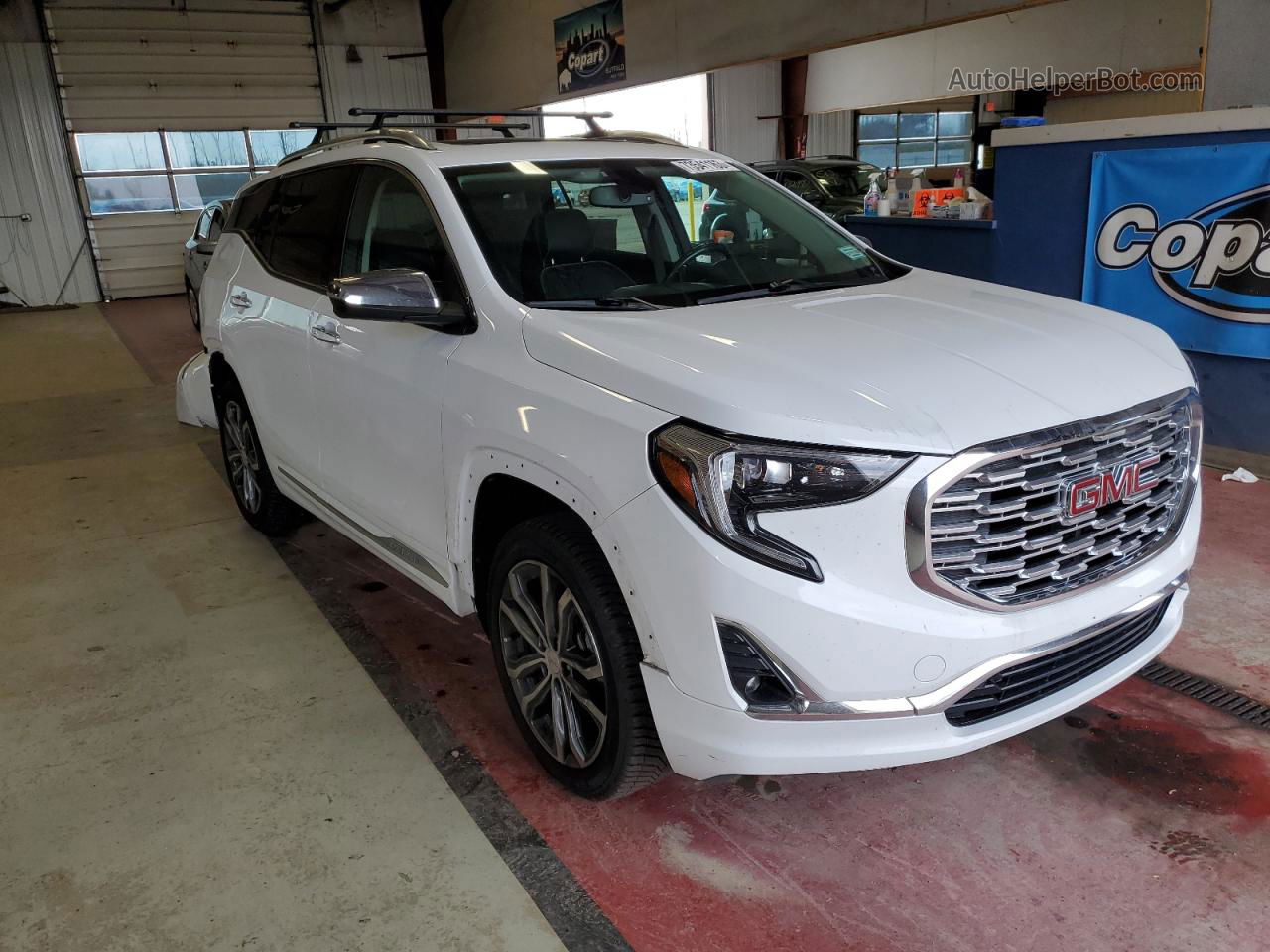 2019 Gmc Terrain Denali White vin: 3GKALXEX9KL191289