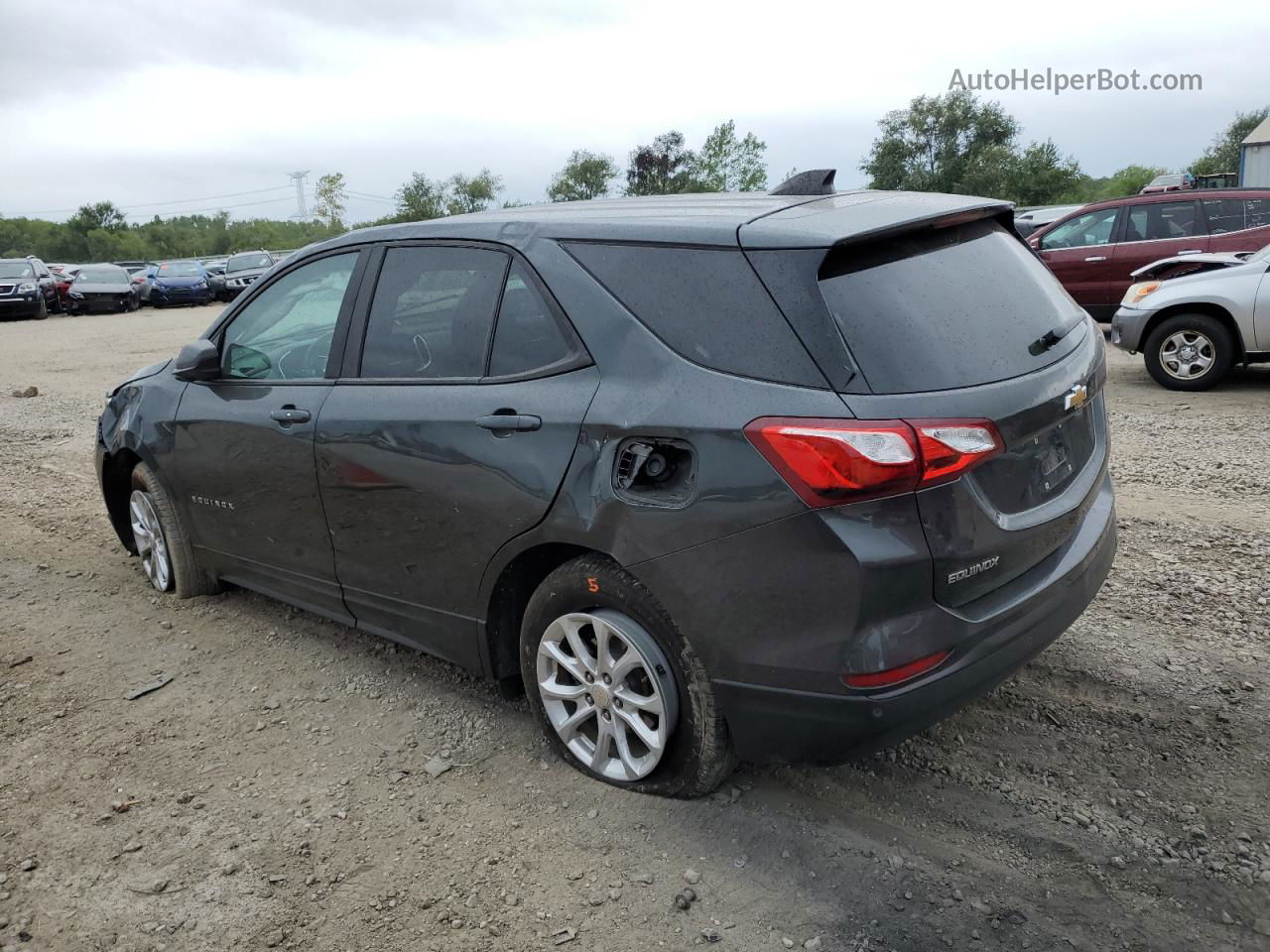 2020 Chevrolet Equinox  Gray vin: 3GNAXFEV7LS585610