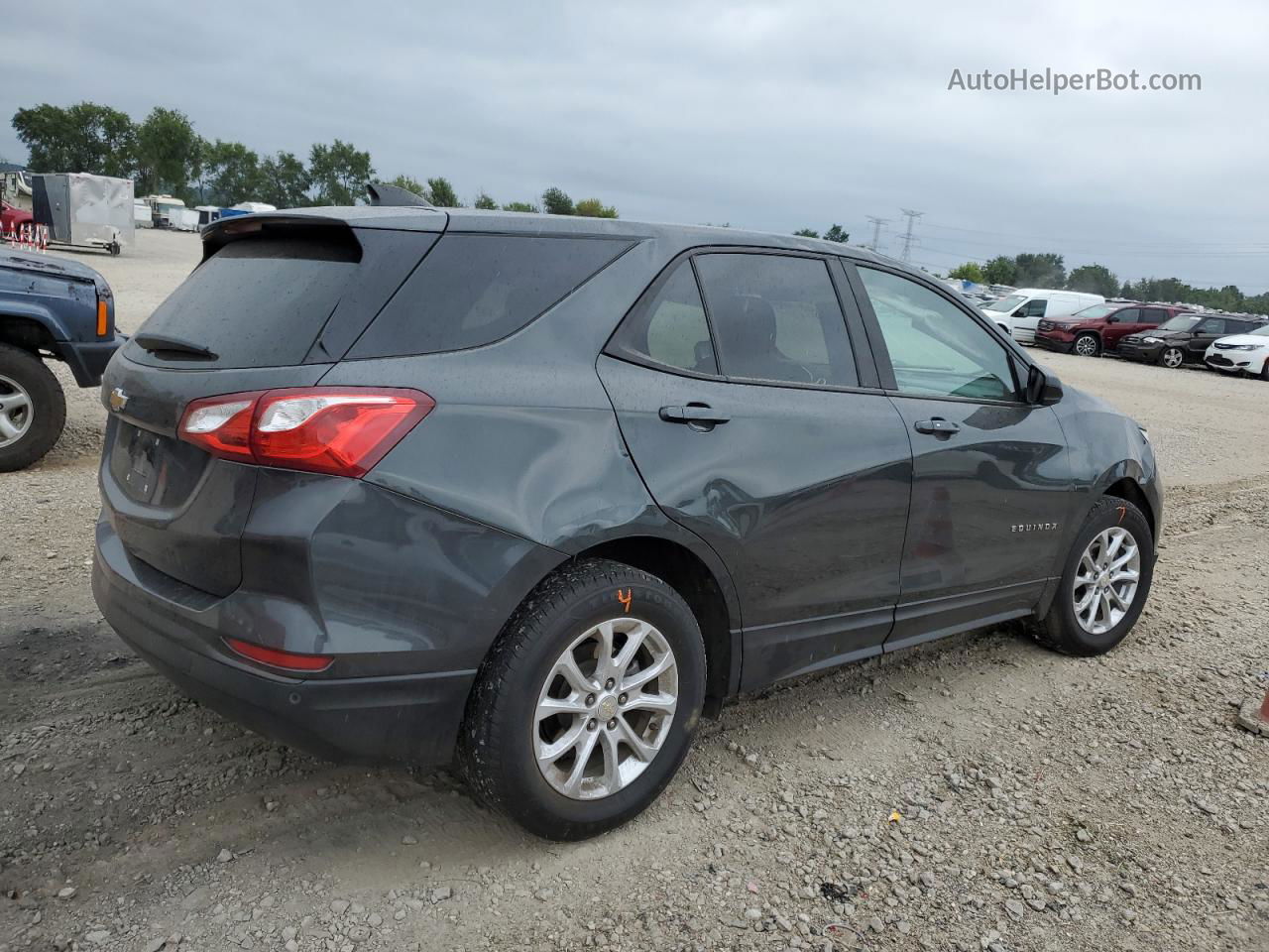 2020 Chevrolet Equinox  Gray vin: 3GNAXFEV7LS585610