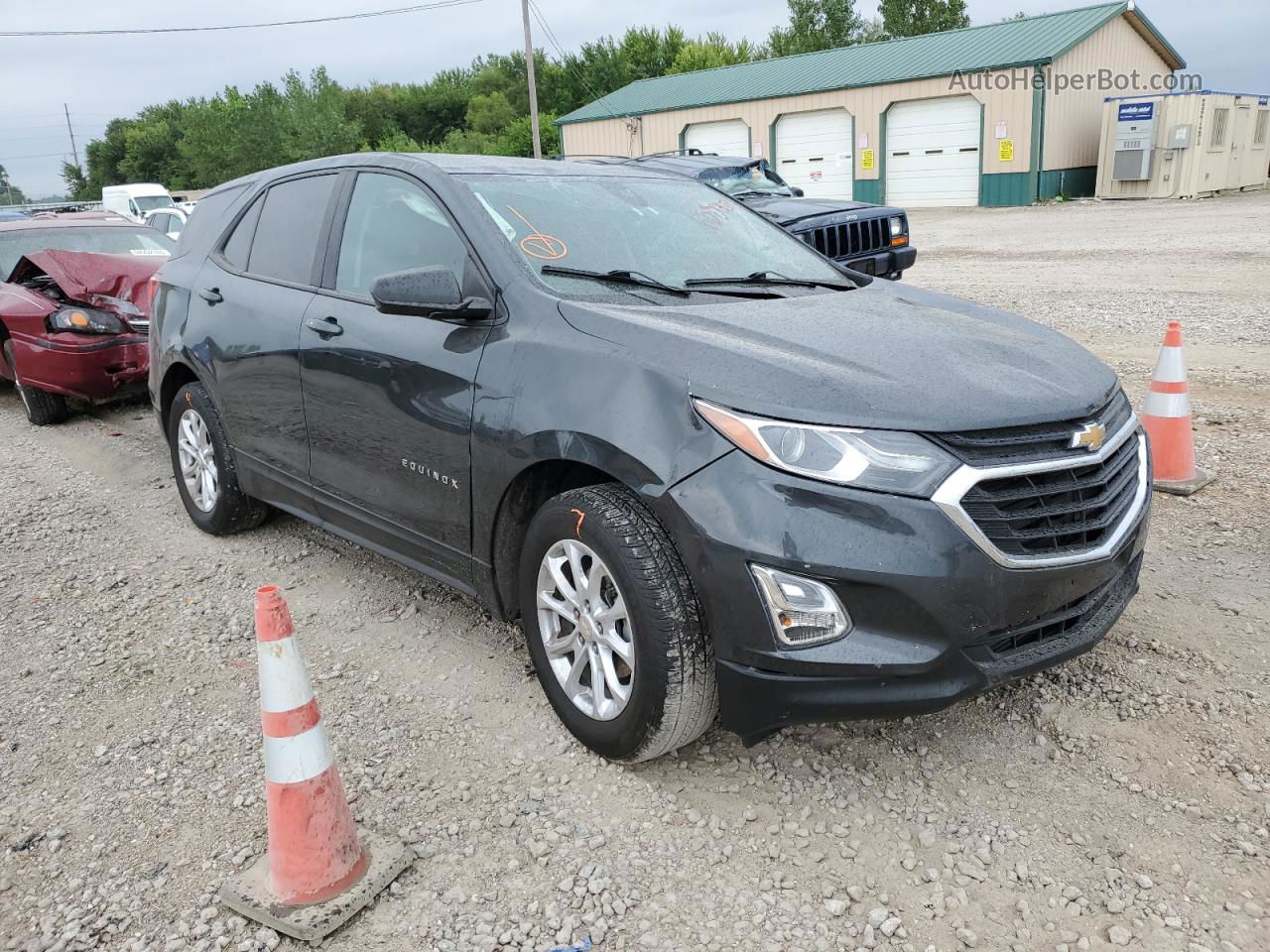 2020 Chevrolet Equinox  Gray vin: 3GNAXFEV7LS585610