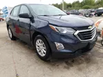 2018 Chevrolet Equinox Ls Blue vin: 3GNAXHEV0JL354762