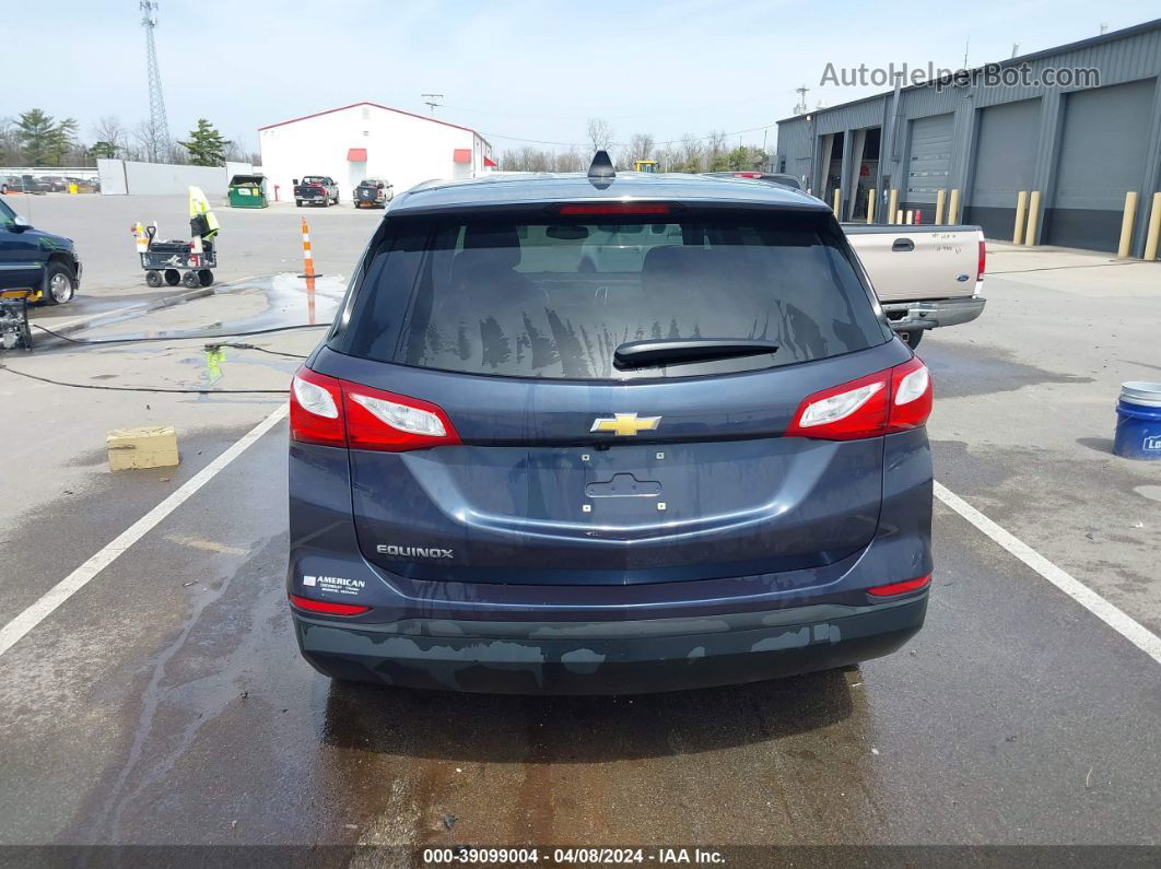 2019 Chevrolet Equinox Ls Blue vin: 3GNAXHEV0KS502819