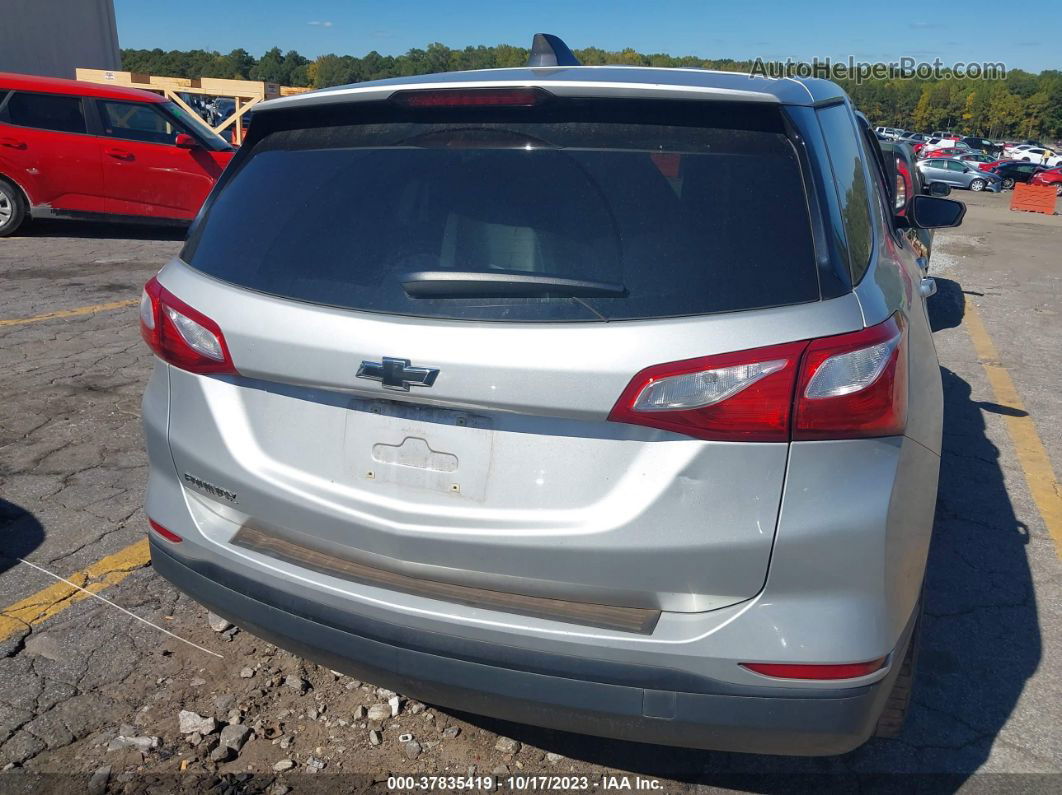 2019 Chevrolet Equinox Ls Silver vin: 3GNAXHEV0KS530782