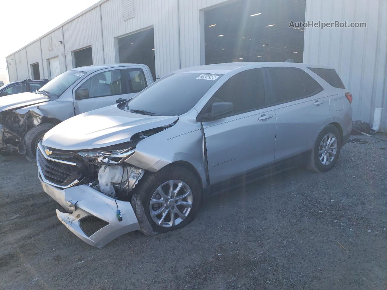 2020 Chevrolet Equinox Ls Gray vin: 3GNAXHEV0LS540116