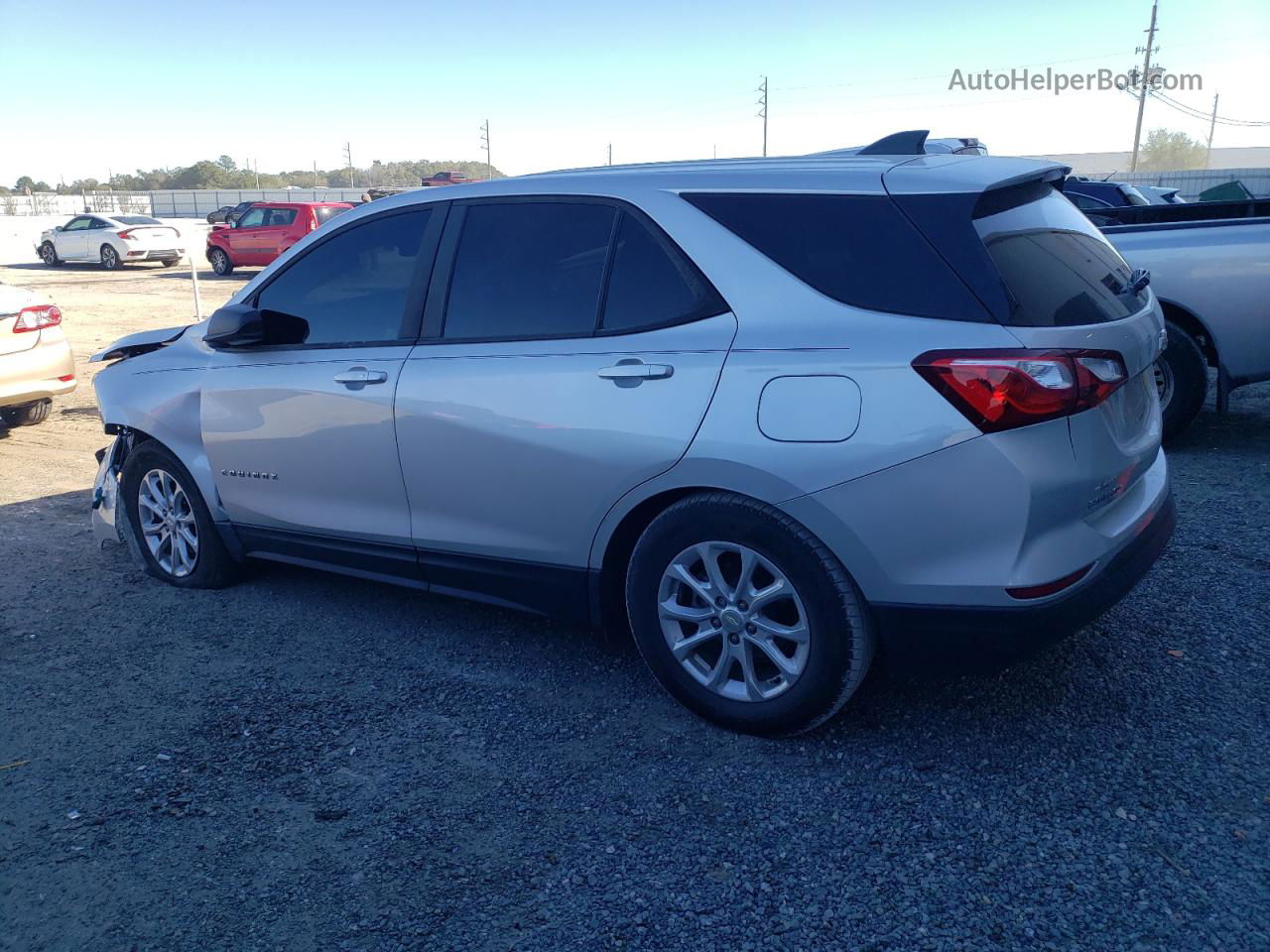 2020 Chevrolet Equinox Ls Серый vin: 3GNAXHEV0LS540116