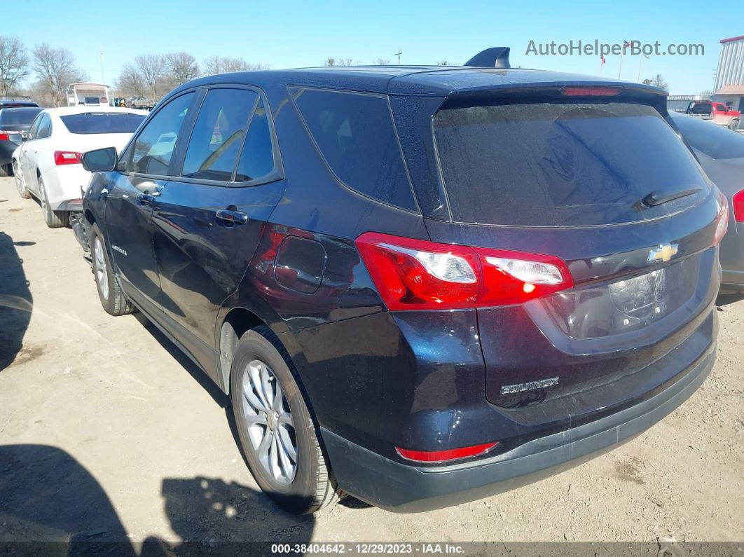 2020 Chevrolet Equinox Fwd Ls Black vin: 3GNAXHEV0LS664998