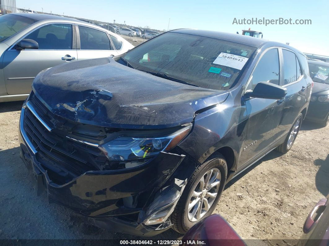 2020 Chevrolet Equinox Fwd Ls Black vin: 3GNAXHEV0LS664998