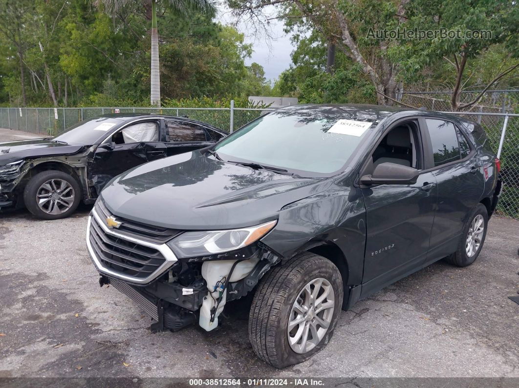 2020 Chevrolet Equinox Fwd Ls Gray vin: 3GNAXHEV1LS606589