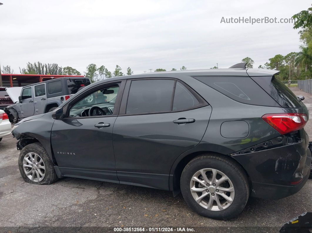 2020 Chevrolet Equinox Fwd Ls Gray vin: 3GNAXHEV1LS606589