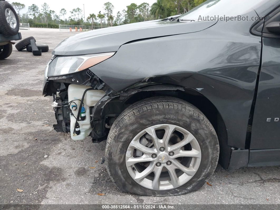 2020 Chevrolet Equinox Fwd Ls Gray vin: 3GNAXHEV1LS606589