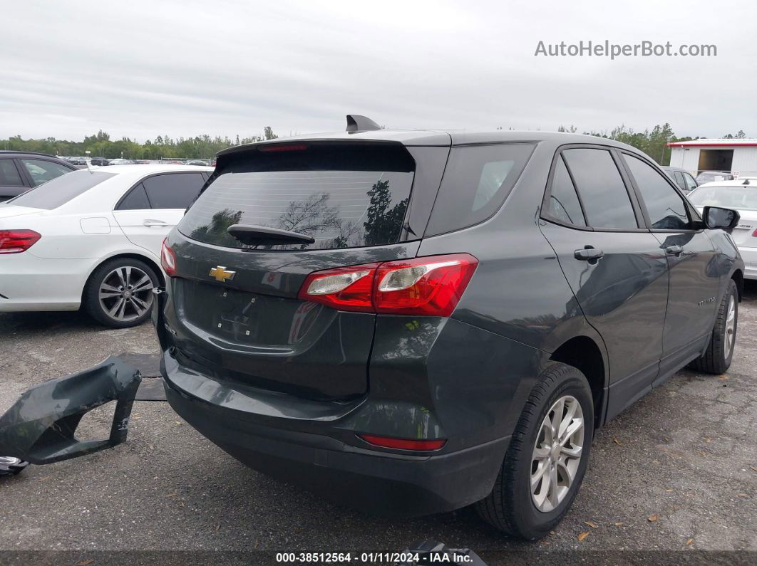 2020 Chevrolet Equinox Fwd Ls Gray vin: 3GNAXHEV1LS606589