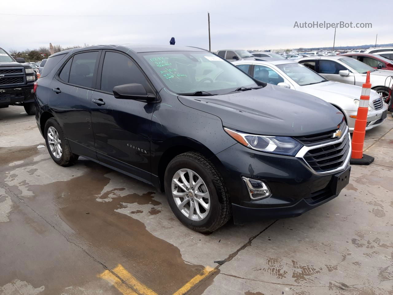 2020 Chevrolet Equinox Ls Charcoal vin: 3GNAXHEV1LS672351