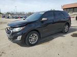 2019 Chevrolet Equinox Ls Black vin: 3GNAXHEV2KL249447