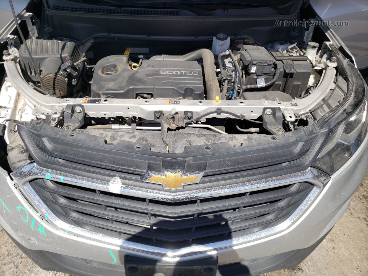 2019 Chevrolet Equinox Ls Silver vin: 3GNAXHEV2KS673362