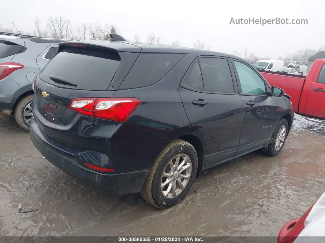 2020 Chevrolet Equinox Fwd Ls Black vin: 3GNAXHEV2LS527576