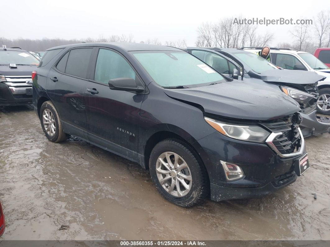 2020 Chevrolet Equinox Fwd Ls Black vin: 3GNAXHEV2LS527576