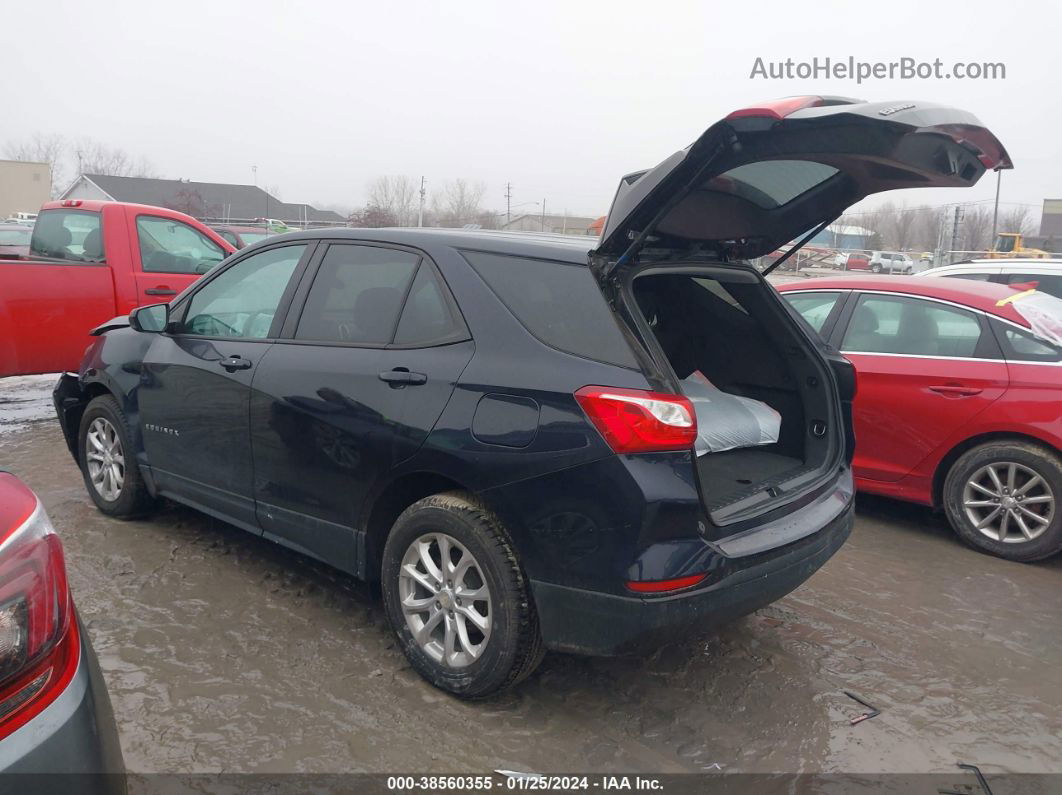 2020 Chevrolet Equinox Fwd Ls Black vin: 3GNAXHEV2LS527576