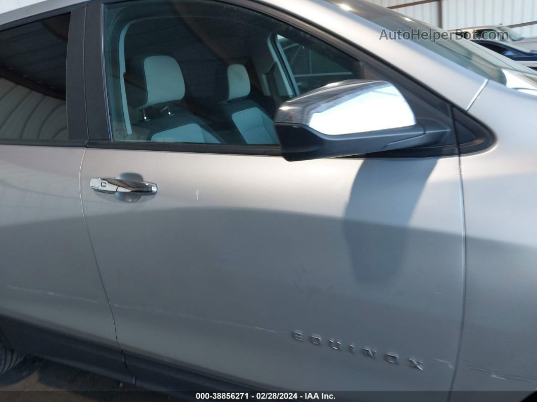 2020 Chevrolet Equinox Fwd Ls Silver vin: 3GNAXHEV2LS582433