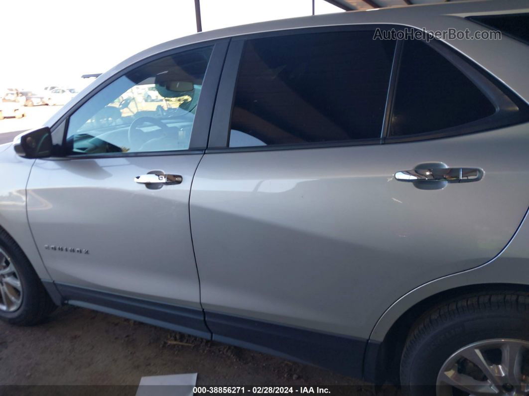 2020 Chevrolet Equinox Fwd Ls Silver vin: 3GNAXHEV2LS582433