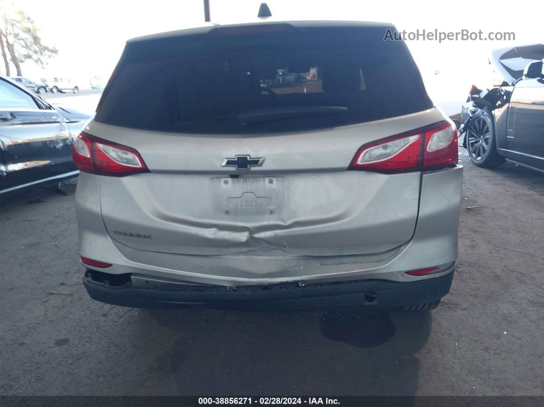 2020 Chevrolet Equinox Fwd Ls Silver vin: 3GNAXHEV2LS582433