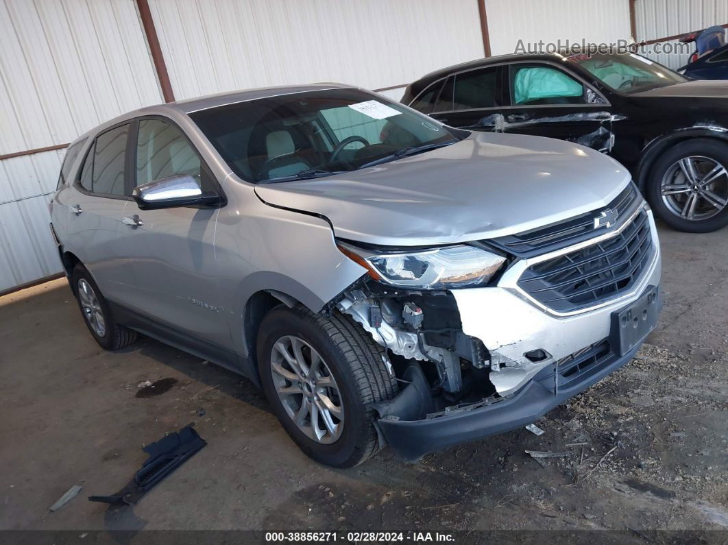 2020 Chevrolet Equinox Fwd Ls Silver vin: 3GNAXHEV2LS582433