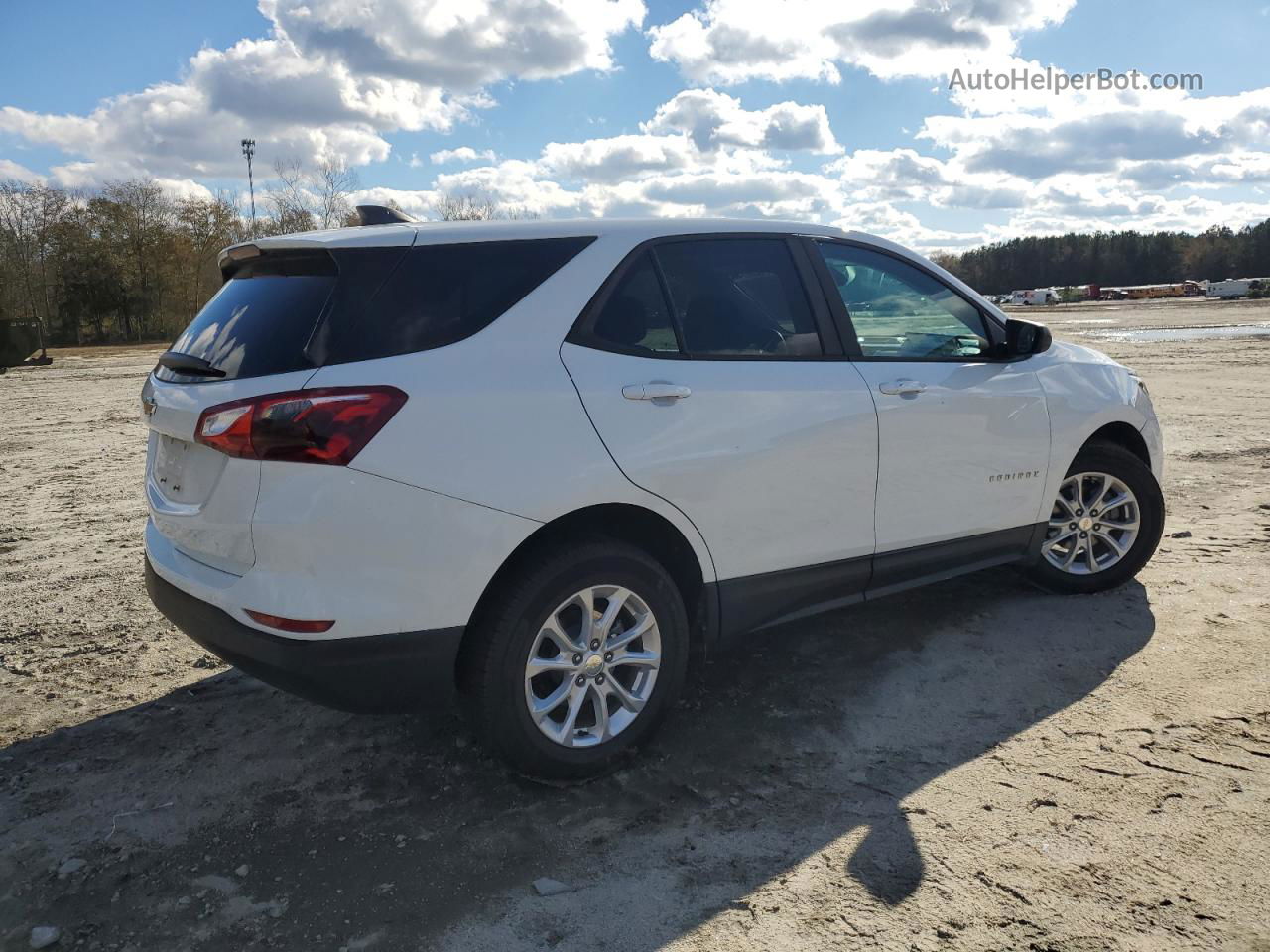 2020 Chevrolet Equinox Ls Белый vin: 3GNAXHEV2LS606827