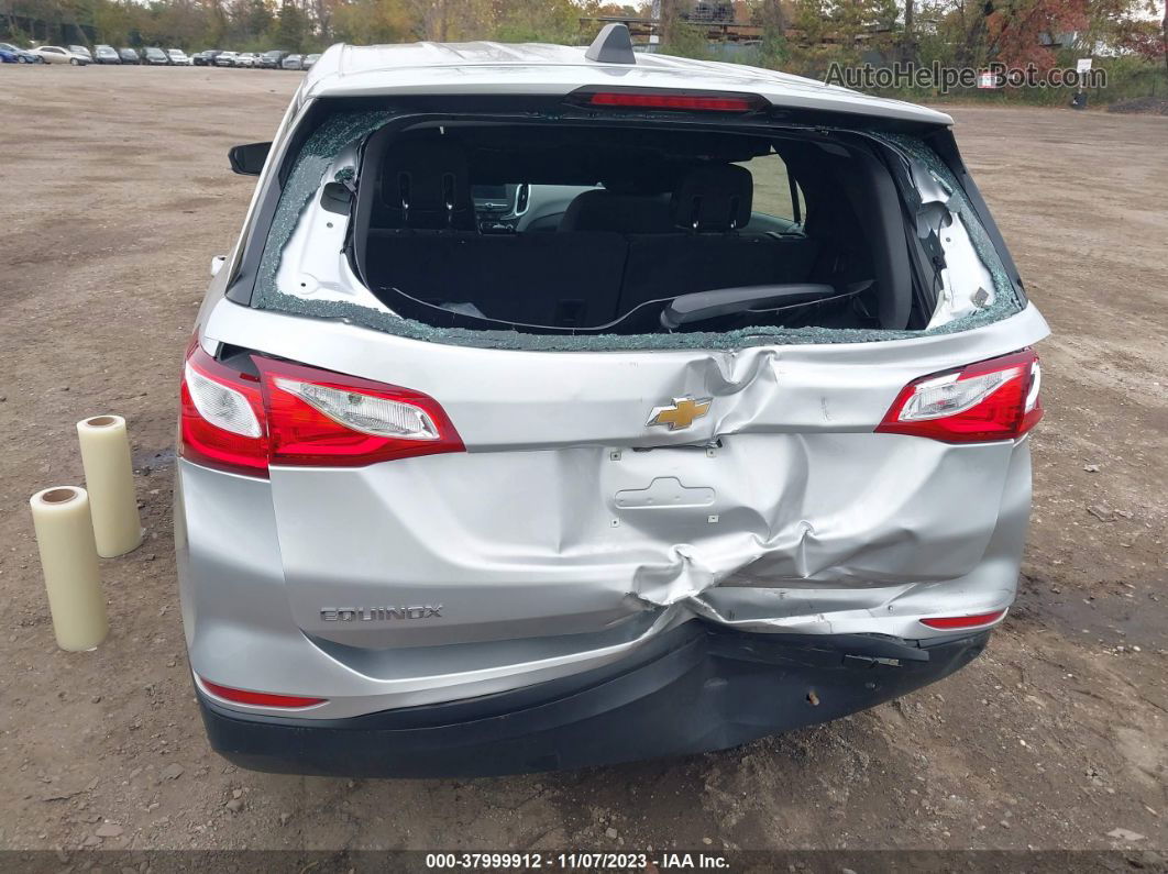 2020 Chevrolet Equinox Fwd Ls Silver vin: 3GNAXHEV3LS620574