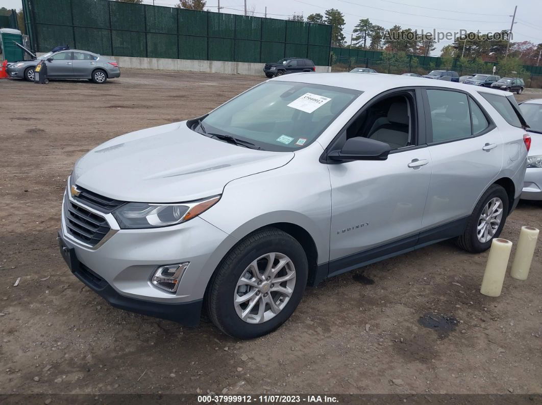 2020 Chevrolet Equinox Fwd Ls Silver vin: 3GNAXHEV3LS620574