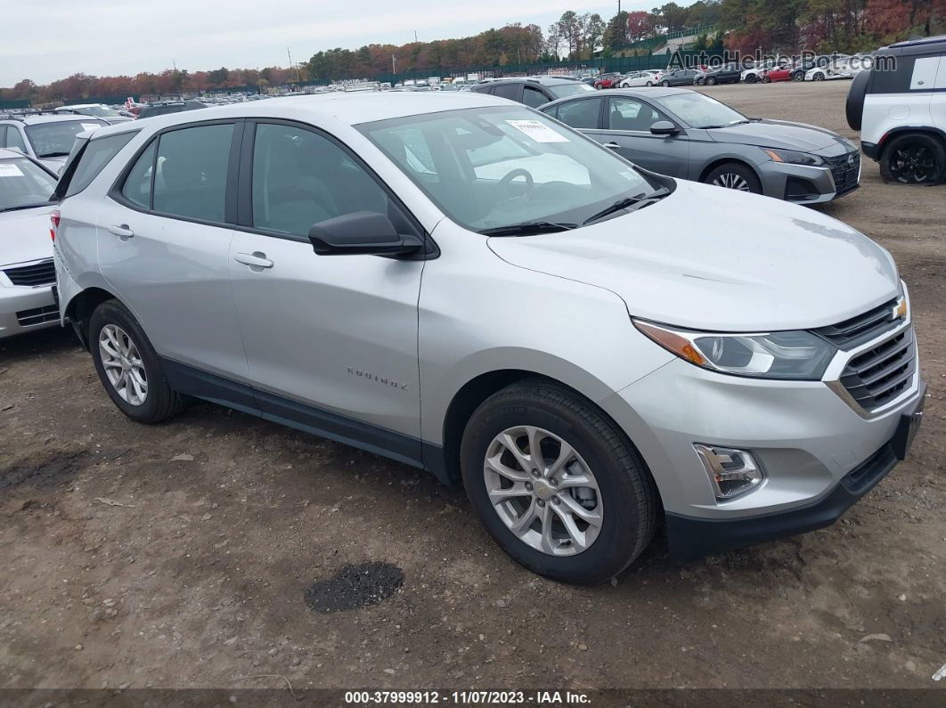 2020 Chevrolet Equinox Fwd Ls Silver vin: 3GNAXHEV3LS620574