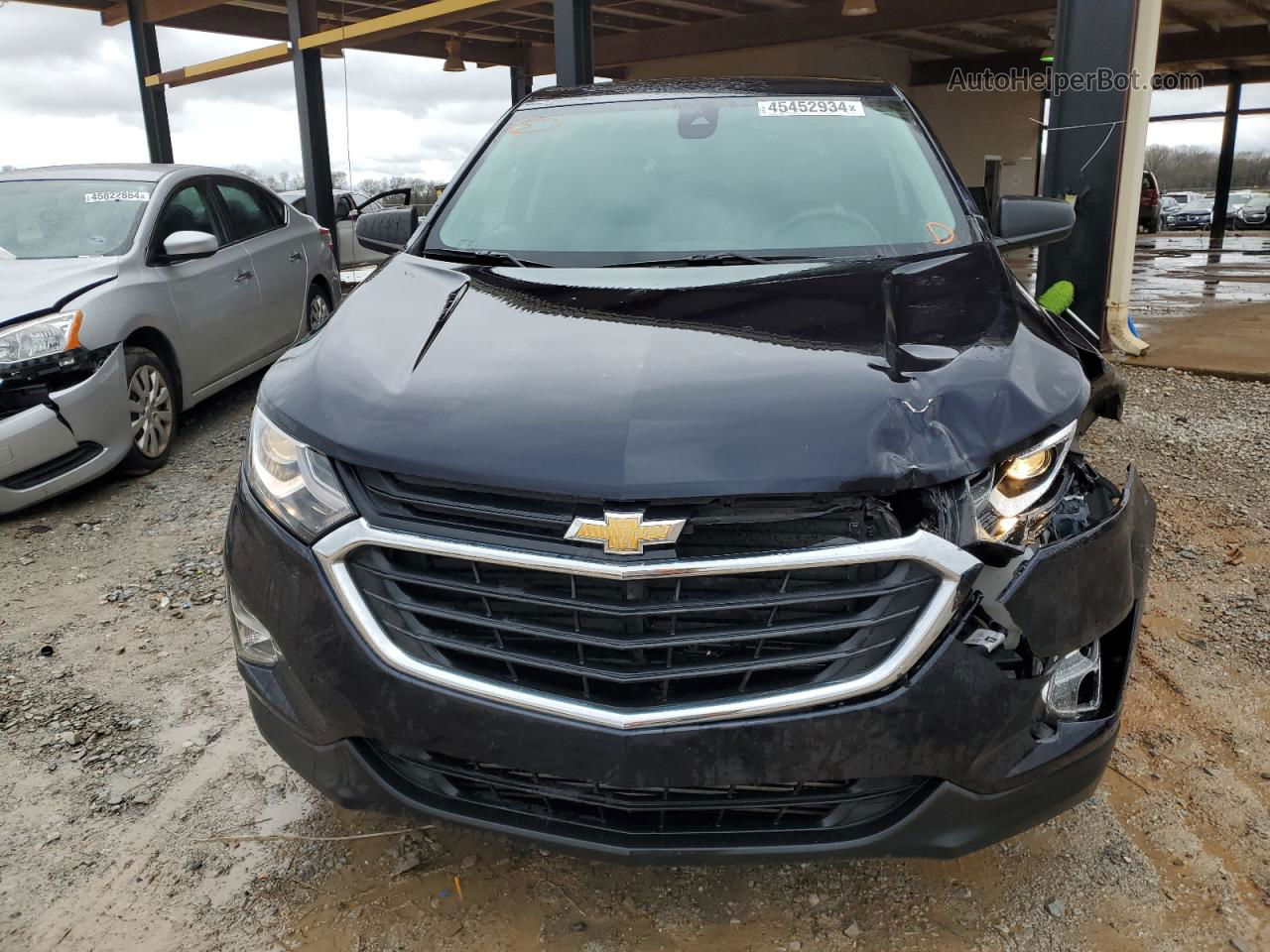 2020 Chevrolet Equinox Ls Синий vin: 3GNAXHEV3LS702966