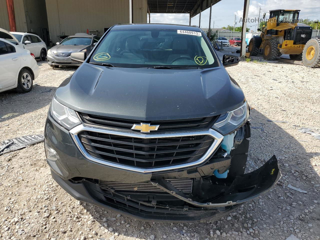 2019 Chevrolet Equinox Ls Серый vin: 3GNAXHEV4KS568497