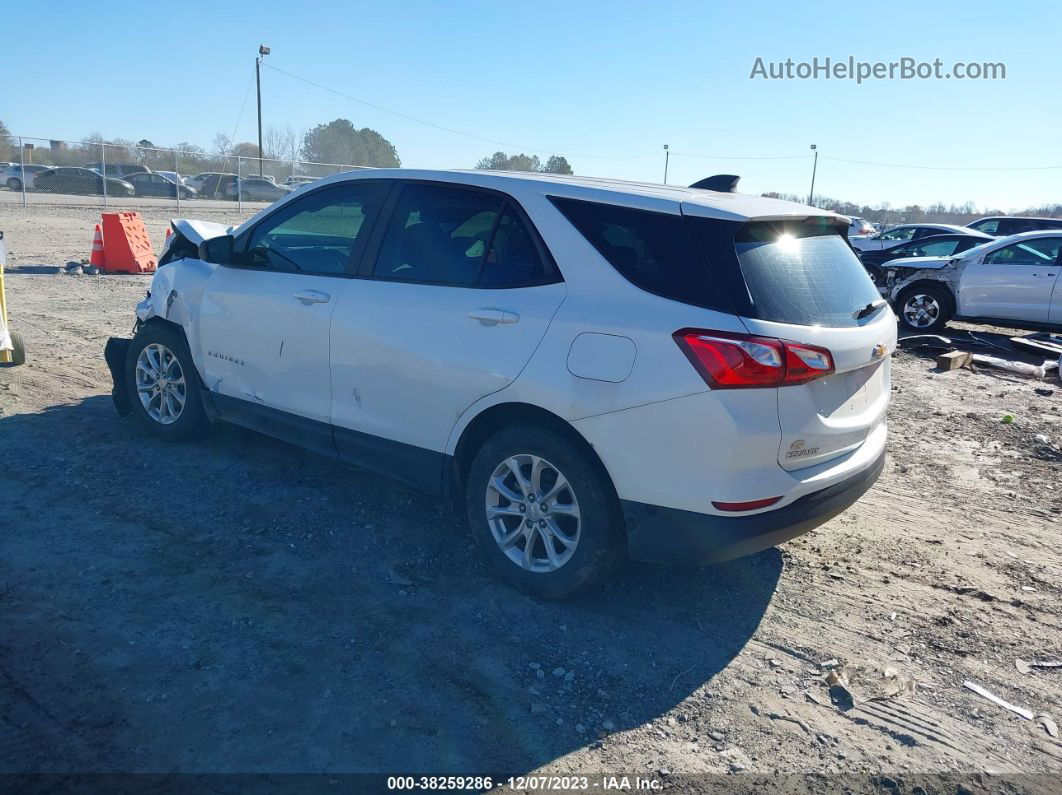 2020 Chevrolet Equinox Fwd Ls Белый vin: 3GNAXHEV4LS621698