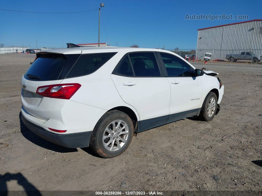 2020 Chevrolet Equinox Fwd Ls Белый vin: 3GNAXHEV4LS621698