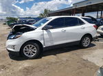 2018 Chevrolet Equinox Ls White vin: 3GNAXHEV5JL113246