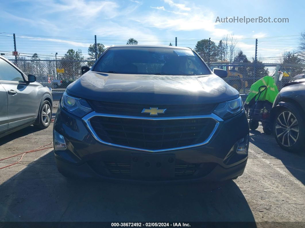 2019 Chevrolet Equinox Ls Gray vin: 3GNAXHEV5KS581386