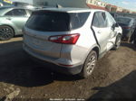 2019 Chevrolet Equinox Ls Silver vin: 3GNAXHEV5KS646480