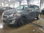 2018 Chevrolet Equinox Ls Gray vin: 3GNAXHEV6JL110033