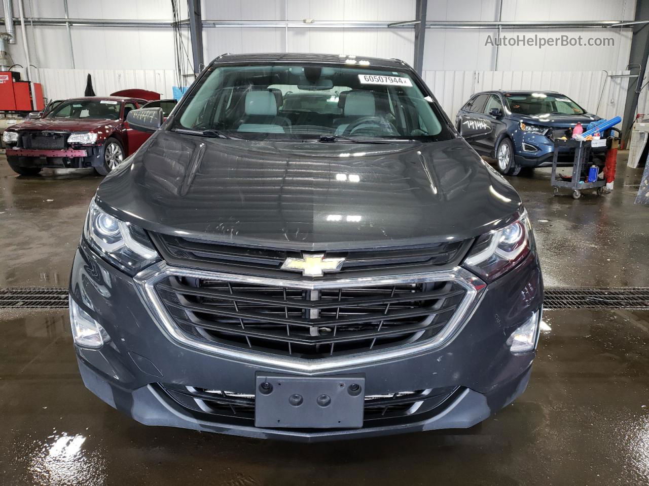 2018 Chevrolet Equinox Ls Gray vin: 3GNAXHEV6JL110033