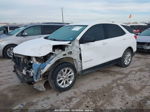 2018 Chevrolet Equinox Ls White vin: 3GNAXHEV6JS554230