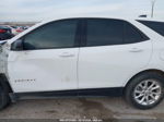 2018 Chevrolet Equinox Ls White vin: 3GNAXHEV6JS554230
